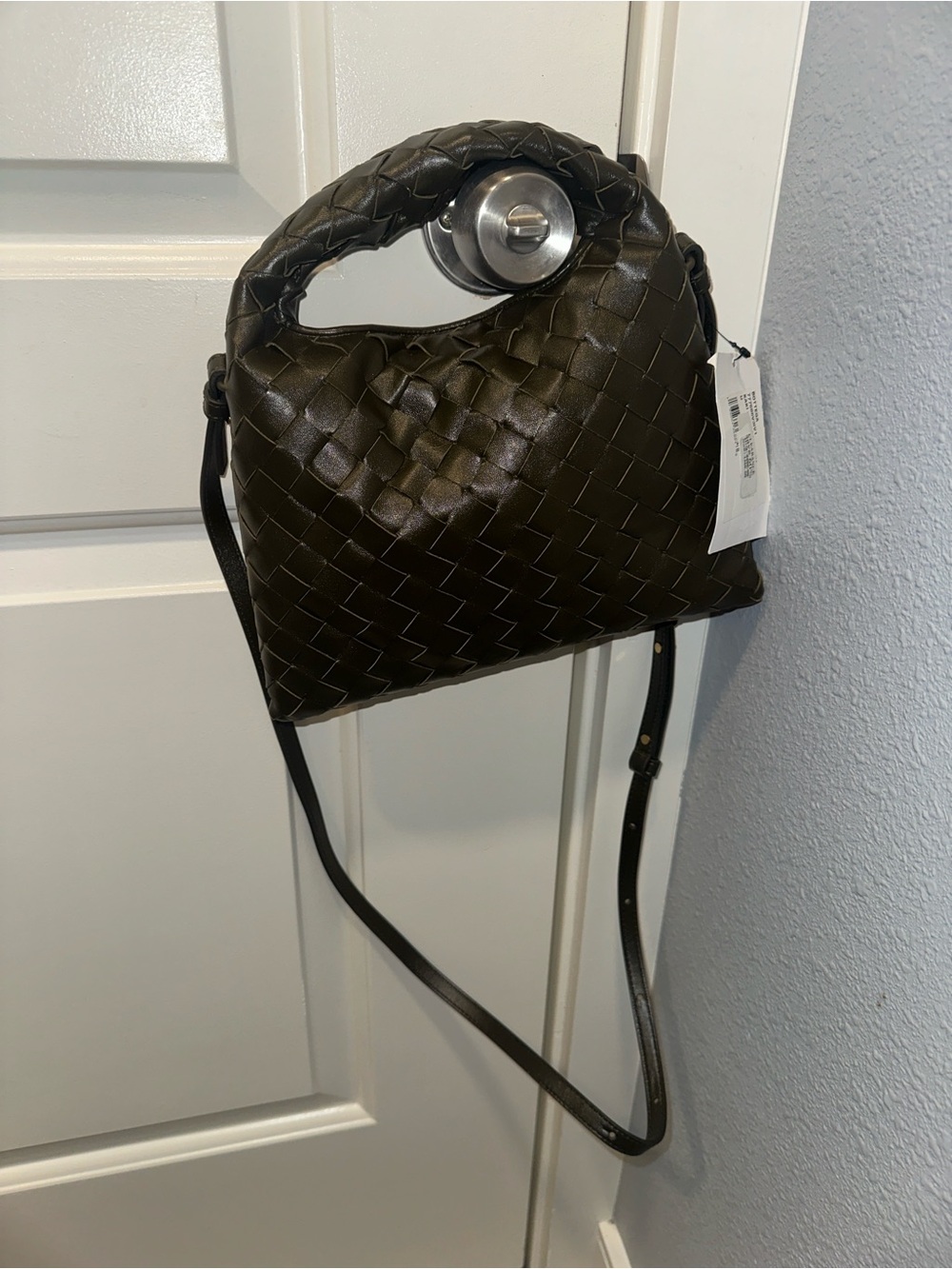 Bottega Veneta Green Mini Hop Hobo Bag